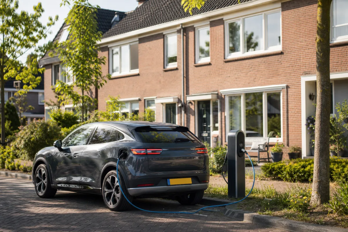 Laadpaal plaatsen terwijl het net vol is
